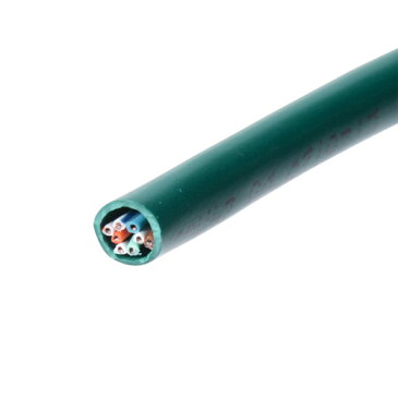【訳あり 新品】エンハンスドカテゴリー5単線ケーブルのみ(UTP・自作用・100m・グリーン) KB-T5-CB100GN サンワサプライ ※箱にキズ、汚れあり