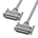 RS-232Cケーブル 25pin/モデム 切替器 0.75m KRS-101-07K2 サンワサプライ