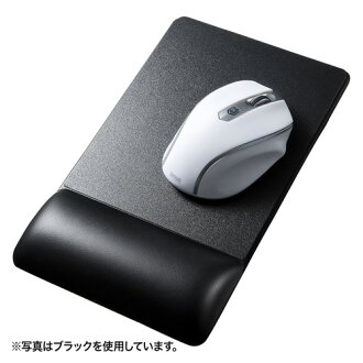 マウスパッド(リストレスト付き・レッド)_MPD-GELPHR_サンワサプライ