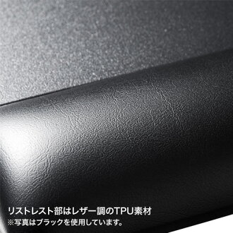 マウスパッド(リストレスト付き・レッド)_MPD-GELPHR_サンワサプライ