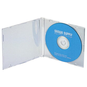 DVD・CDプラケース(100枚セット・クリア・5mm)_サンワサプライ_FCD-PU100C