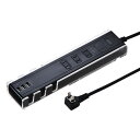 【訳あり 新品】USBポート付き便利タップ(2P・3個口・USB3ポート・ブラック) TAP-B45BK サンワサプライ ※箱にキズ、汚れあり