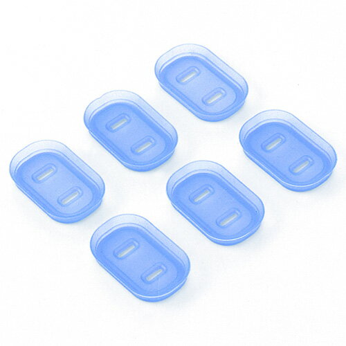 【最大1,000円オフクーポン発行中】トラッキングによるコンセント火災を予防する電源プラグ安全カバー L型 スイングコネクタ対応 6個入り TAP-PSC5N ...