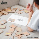 木のおもちゃ ABCスタンプ dou dou? ABC stamp 知育玩具 木製 おもちゃ 英語 アルファベット フラッシュカード おすすめ 男の子 女の子 3歳 4歳 5歳 出産祝い 誕生日プレゼント クリスマスプレゼント DOUシリーズ 在庫限り 赤字価格