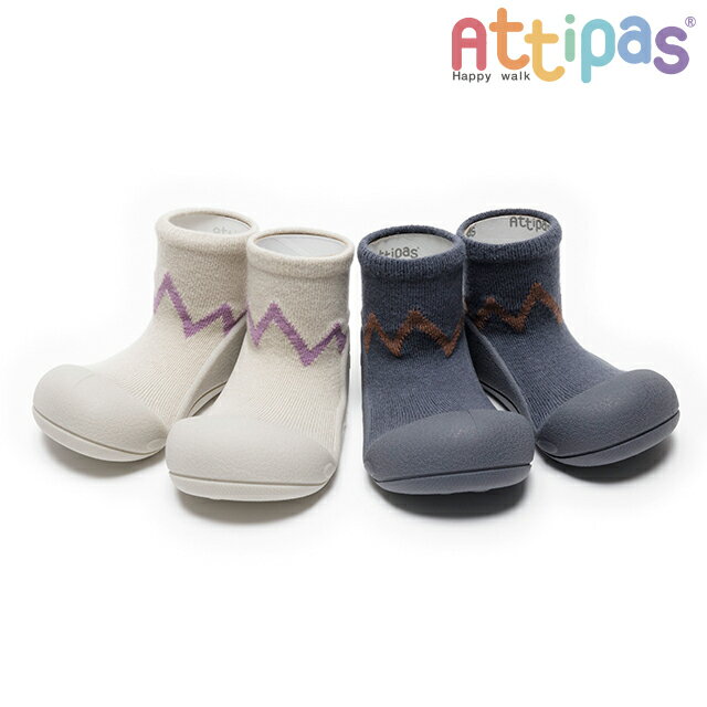 【おまけ付き】アティパス ベビーシューズ Zigzag(ジグザグ) 11.5cm 12.5cm 歩育シューズ ベビーシューズ トレーニングシューズ ルームシューズ attipas アティパス アテパス ベビー 靴 出産祝い 男の子 女の子 ギフト プレゼント【YK12cm】のサムネイル