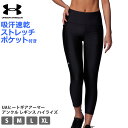 送料無料 レギンス レディース コンプレッション UNDER ARMOUR アンダーアーマー UAヒートギアアーマー アンクル レギンス ハイライズ ランニング...