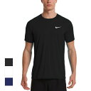 送料無料 ラッシュガード メンズ ナイキ NIKE エッセンシャル ショートスリーブ ハイドロガード 半袖 水陸両用 UVカット Dri-FIT 大人 メンズ ...