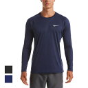 送料無料 ラッシュガード メンズ ナイキ NIKE エッセンシャル ロングスリーブ ハイドロガード 長袖 水陸両用 UVカット Dri-FIT 大人 メンズ 紳...