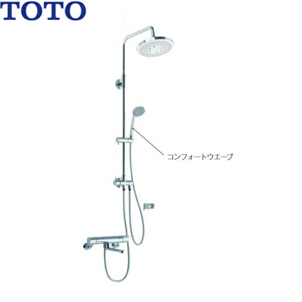 TBW04401J1 TOTO 壁付サーモスタット混合水栓 シャワーバー 送料無料[]