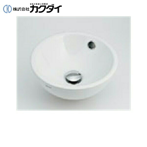 【ポイント最大46.5倍11/21(木)20:00〜11/27(水)1:59】カクダイ KAKUDAI 丸型手洗器493-018 送料無料[]