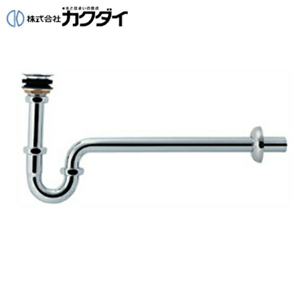 カクダイ KAKUDAI 丸鉢つきPトラップ432-502-25 送料無料[]