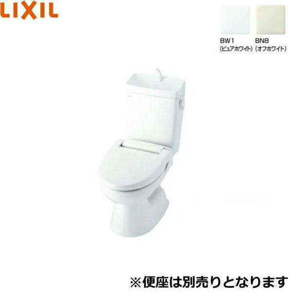 リクシル LIXIL/INAX 一般洋風便器セット 手洗付・便座無し C-110STU+DT-5800BL 床排水タイプ 送料無料[]