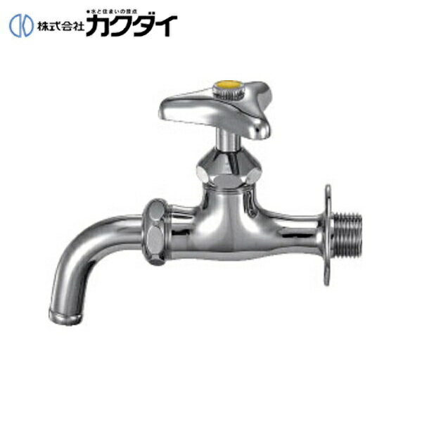 カクダイ［KAKUDAI］万能ホーム水栓（凍結防止つき）701-531-13 寒冷地仕様 サーモエレメントの働きで、本体内温度約1.7℃で開弁し、水を少量出水、約4.5℃で閉弁します。KAKUDAI 701 531 13