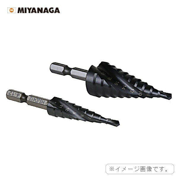 HSJD412 ミヤナガ MIYANAGA ハイスステップドリル 4-12 送料無料[]