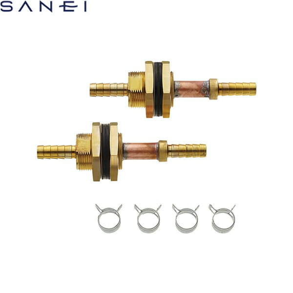 T4315-22S-10A 三栄水栓 SANEI 追いだき配管部品 ユニット貫通金具 送料無料[]