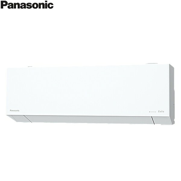 パナソニック[Panasonic]エオリア EXシリーズ 2026年モデル CS-366DEX-W フィルターお掃除ロボット搭載の奥行きコンパクトモデル 室外機: CU-366DEX リモコン 適用畳数: おもに12畳用 電源: 単相100V 冷房能力: 3.6kWPANASONIC CS 366DEX W
