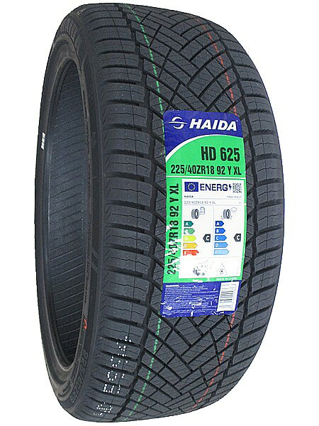 【タイヤ交換可能】225/40R18 2026年製造 新品オールシーズンタイヤ HAIDA HD625 2...