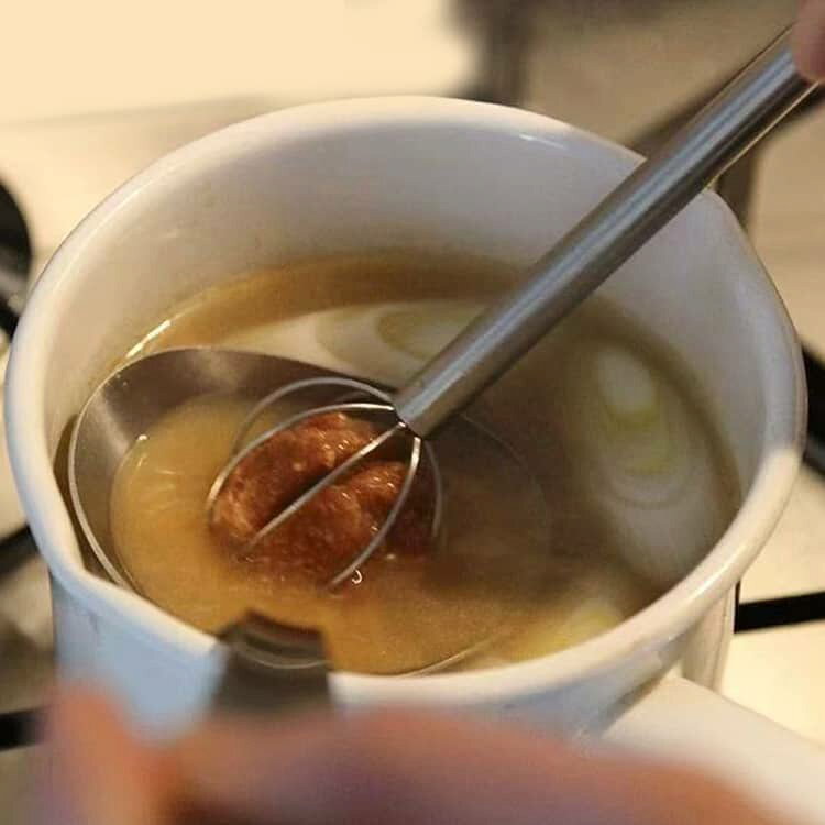 みそ計量器 みそマドラー 味噌マドラー 味噌マドラー 便利 耐久 両端 泡立て器 簡単 大さじ 小さじ 調理器具 味噌溶き 味噌取り 食洗機対応 洗いやすい 壁掛け 吊り下げ 収納 使いやすい ステンレス 時短 【2個セット】 実用的 家庭用 gekiyasu1-10007114 激安屋 サンプル画像2