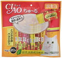 送料込み　最安　チャオ (CIAO) 猫用おやつ ちゅ~る とりささみバラエティ 14g×20本入