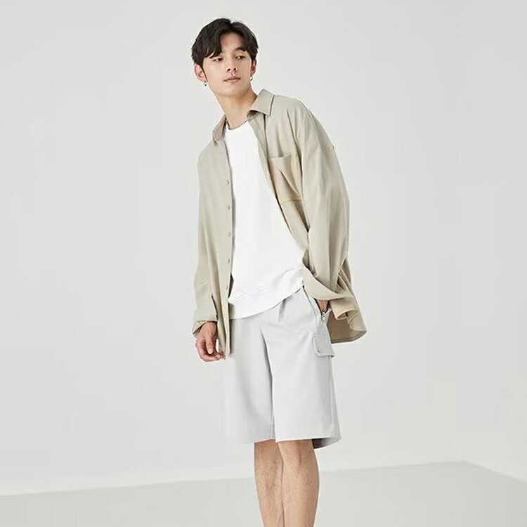 春秋 シャツ ゆったり カジュアルシャツ 男性用 シャツ メンズ シャツ トップス 長袖シャツ おしゃれ 韓国ファッション M L XL 2XL