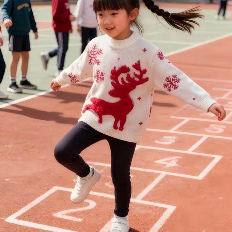 コスチューム 可愛い 男の子 サンタ服 150 女の子 キッズ 秋冬 可愛い ニットセーター キッズセーター 秋冬物 クリスマス パーカー 120 赤ちゃん クリスマスセーター クリスマスセーター 130 140 ベビー 160 170 結婚式 発表会 七五三 - 3