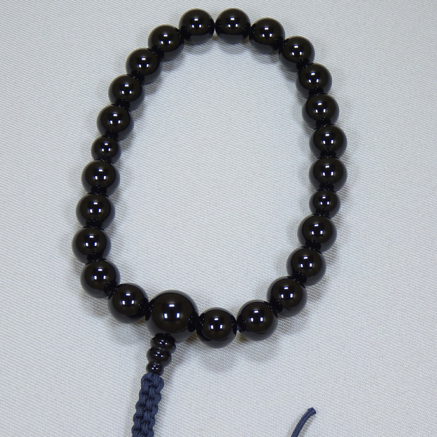 数珠 黒オニキス　男性用