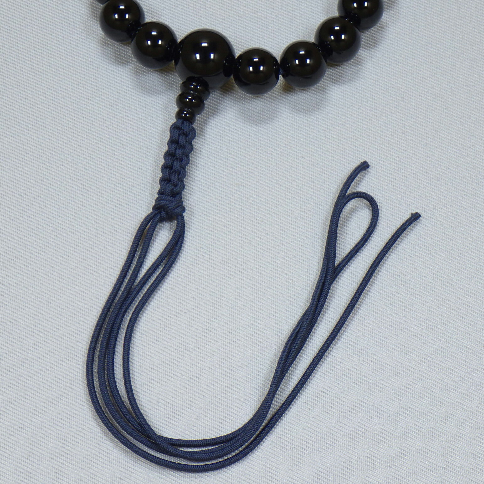 数珠 黒オニキス　男性用