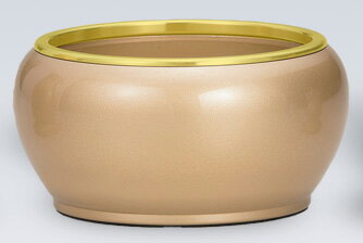 琵琶　前香炉　シャンパンゴールド（フチ金）/単品販売