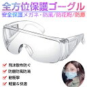 保護メガネ 保護めがね 透明 ゴーグル 目を保護 防風 防塵