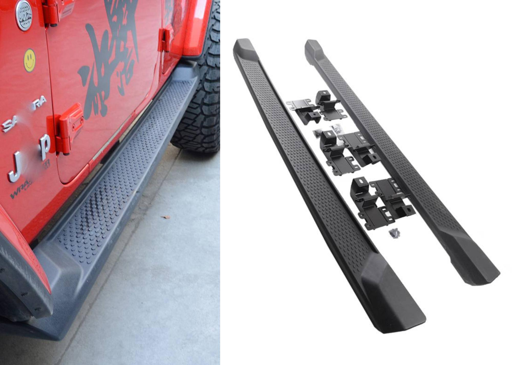 ラングラー JL サイドステップ ジープ JEEP WRANGLER JL 4ドア用 サイドスカート
