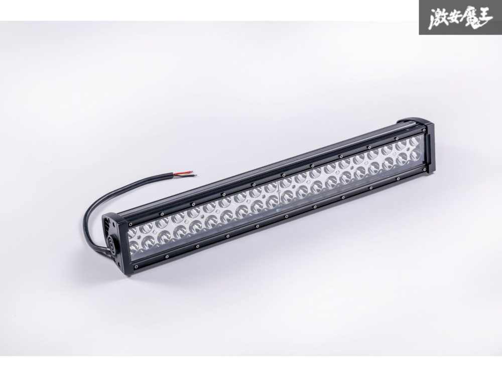 WANGAN357 20インチ LED バーライト LEDバー ワークライト 作業灯 投光器 1本 560mm サイズ：横560mm 　高さ90mm　奥行90mm 3