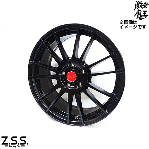 ☆Z.S.S. Winning-DG7 18インチ 7.5J +48 PCD114.3 5穴 黒 4本 ノア VOXY ヴォクシー エスクァイア エスティマ CH-R ZSS