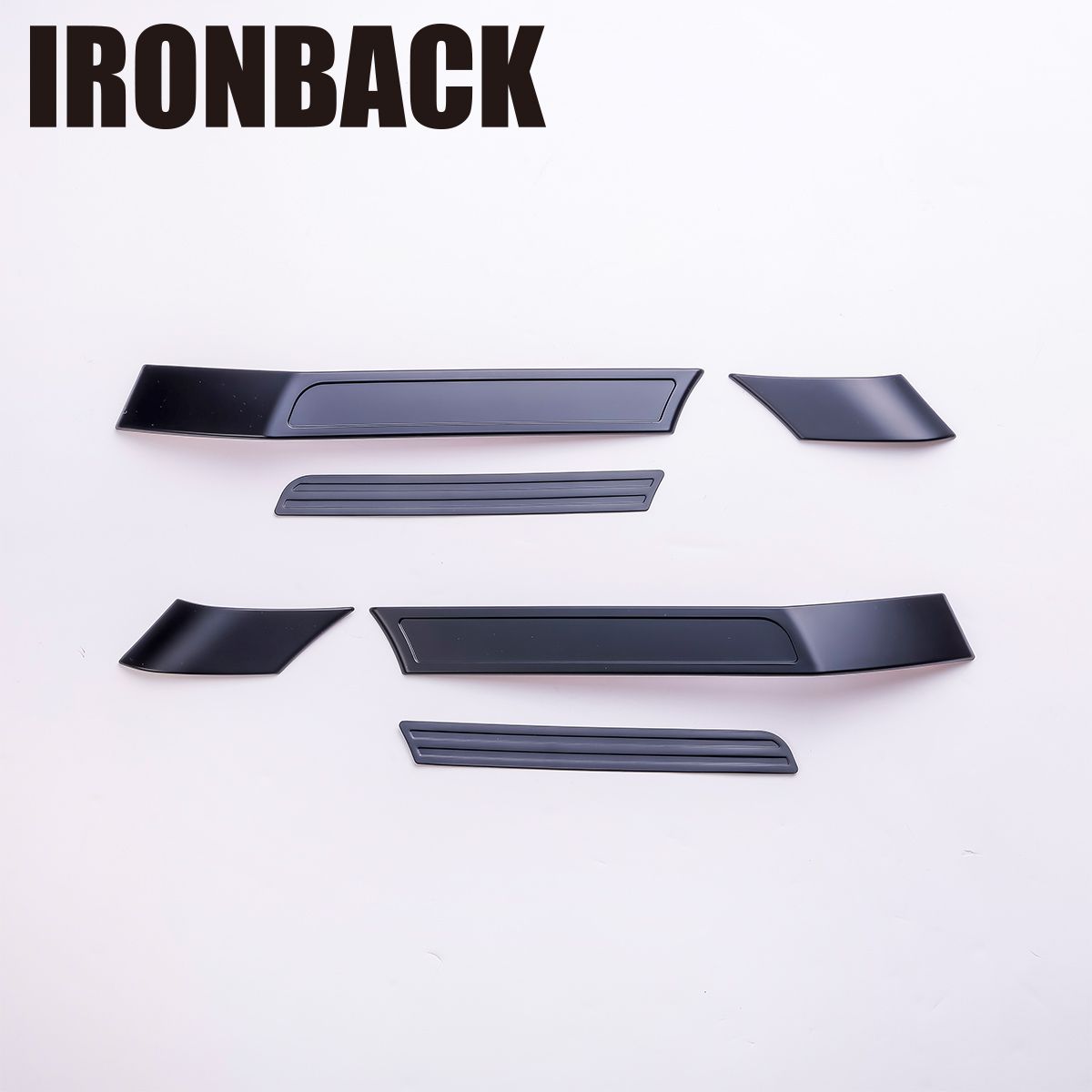 Rakuten - IRONBACK トヨタ ランドクルーザー 250 ランクル250 ピラーカバー パネル フロント A リア C ピラー マットブラック 黒 TRJ250W GDJ250W