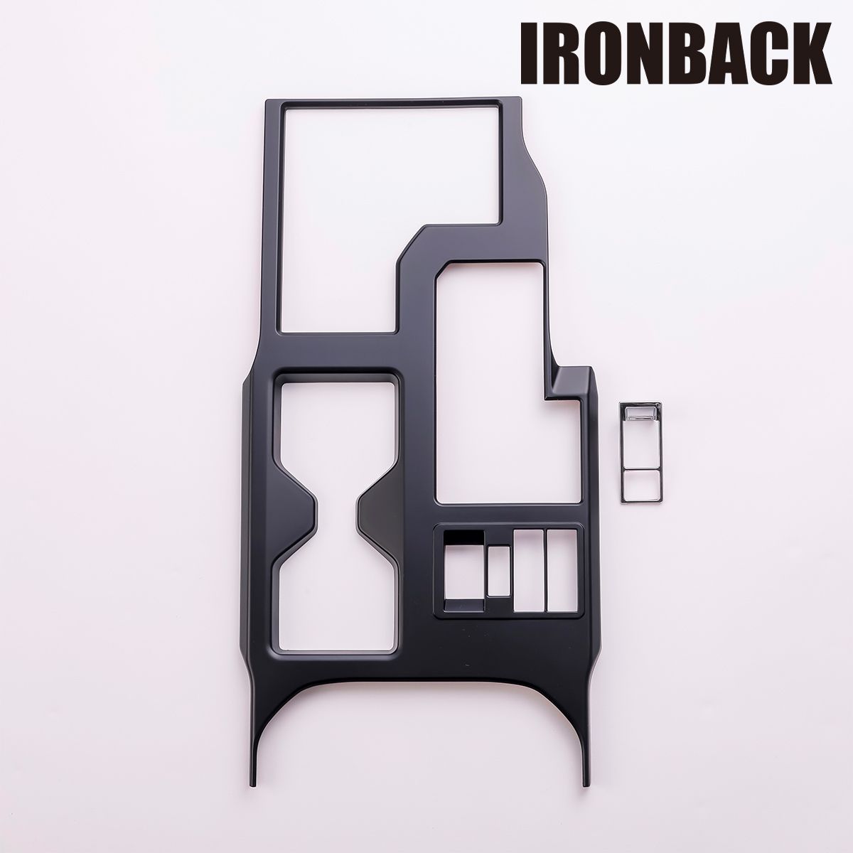 Rakuten - IRONBACK ランドクルーザー250 ランクル250 コンソールパネル シフトパネルカバー マットブラック 黒 カスタム ドレスアップ パーツ