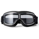 バイク ゴーグル オートバイゴーグル バイク シールド ゴーグル 保護メガネ 登山 柔軟 広い視野 アウトドア スポーツ 男女兼用 UVカット/防風/防塵/耐衝...