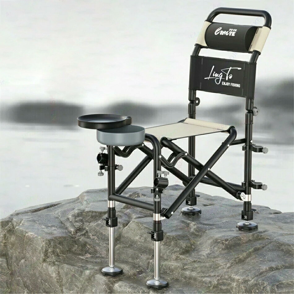 チェア 釣り用椅子 フィッシングチェア 耐荷重150kg 釣り用イス 釣り用チェア 釣り椅子 折り畳み椅子 ..