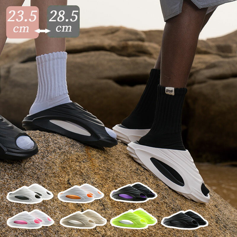 スポーツスリッパ 厚底 新しいスリッパ メンズ サマースポーツ アウトドア 滑り止め カップルバスルー..