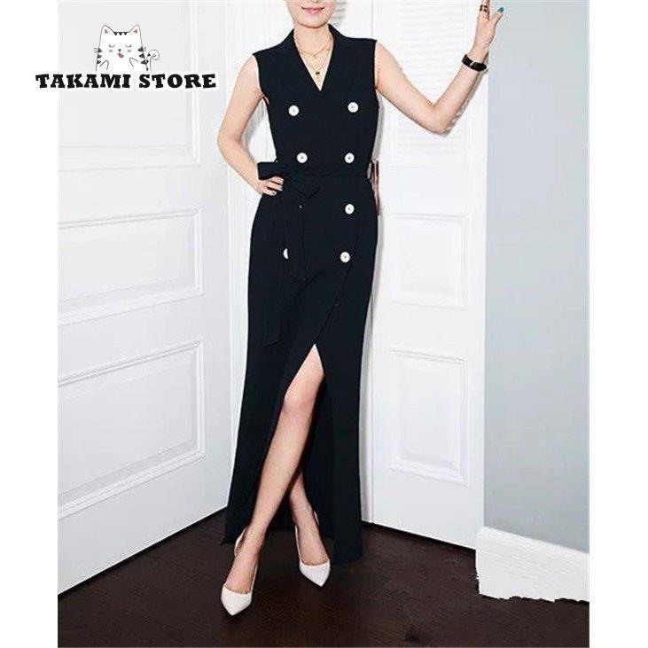 ジレ レディース コート ジャケット ロング ベスト テーラード トレンチ ワンピース ドレス 二次会 パーティー ベルト付き おしゃれ