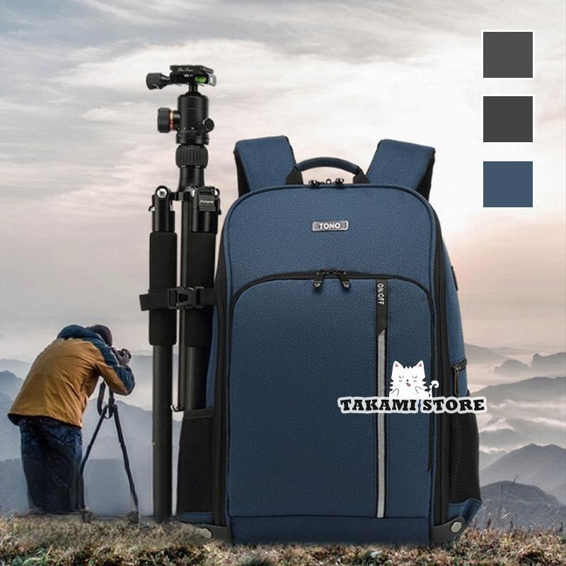 カメラバッグ リュック 一眼レフ カメラ レンズ X10 X9i X8i X7 X90 X50 保護 収納ケース LEDライト インナー付 仕切り カメラ収納バ...