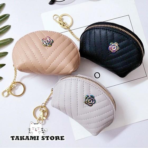 ポーチ 化粧ポーチ ミニ コンパクト ファスナー コスメポーチ お札入れ カード入れ 整理 収納