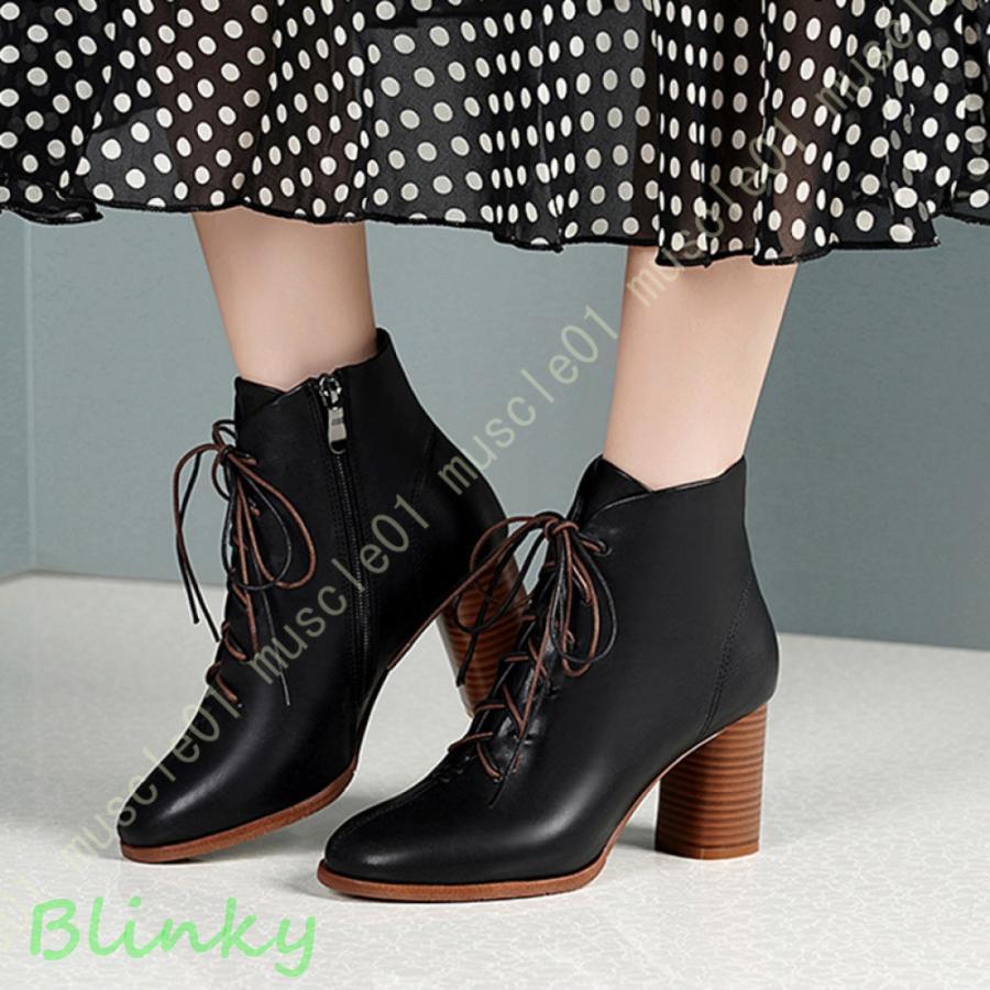 レディース アンクル ブーツ ブーティー 歩きやすい 美脚 ショートブーツ 履きやすい ブーティ レディ..