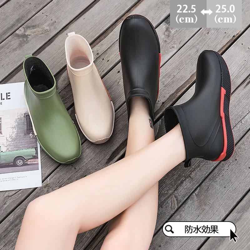 レインブーツ レインシューズ レディース ショートブーツ ショート 母の日 完全防水 長靴 梅雨 雨靴 靴..