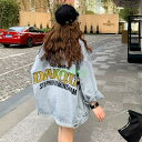 デニム レディース バックロゴ