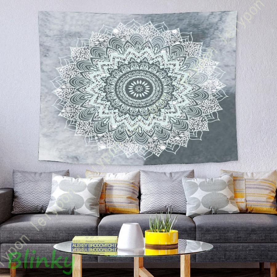 タペストリー 曼荼羅の壁掛け マンダラ インド ヒッピー ボヘミアン おしゃれな壁掛け モダン 北欧 和..