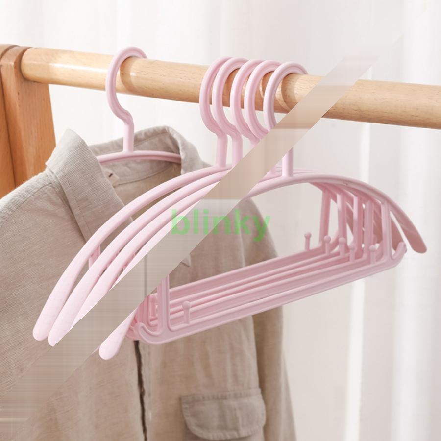 ハンガー スリムタイプ 人体ハンガー 10本組 収納力 衣類が滑り落ちない 型崩れ防止 スリムハンガー (ブラック) スリムハンガー 跡がつかないハンガー