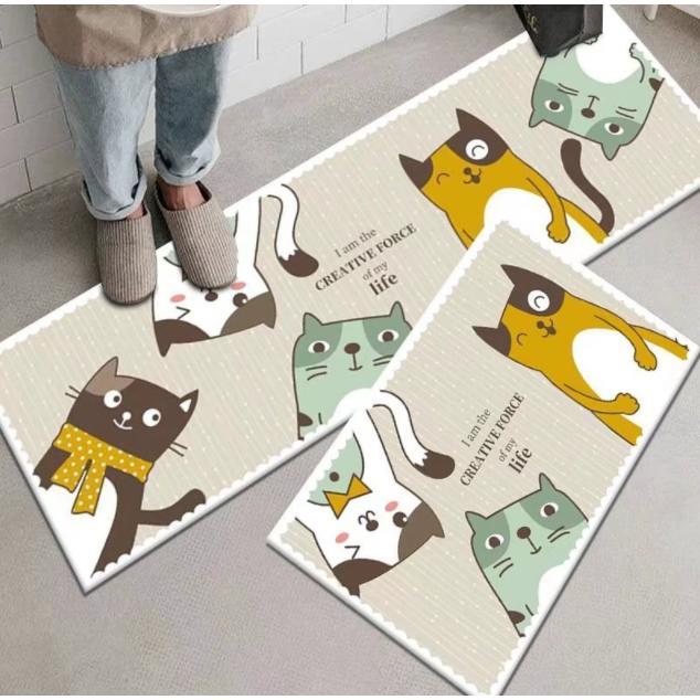 キッチンマット 拭ける キッチンラグ 北欧 ラグマット フロアマット 台所 150