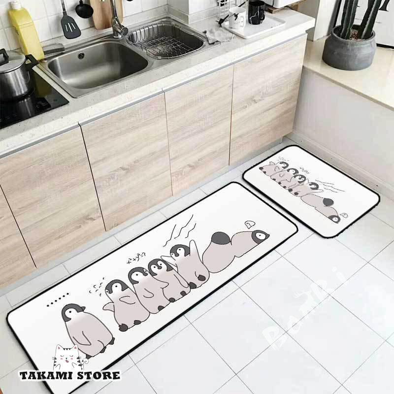 キッチンマット キッチンラグ 北欧 ラグマット 洗える フロアマット 台所 120 150