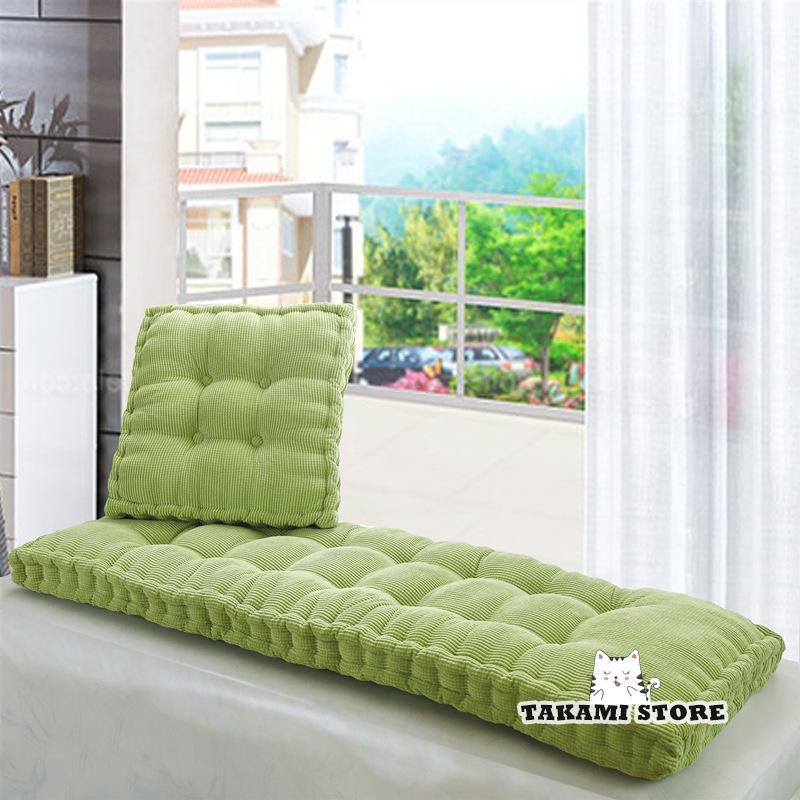 長座布団 大判 ソファー用 座布団 クッション ロングクッション ごろ寝マット ソファーパッド 2、3人掛..
