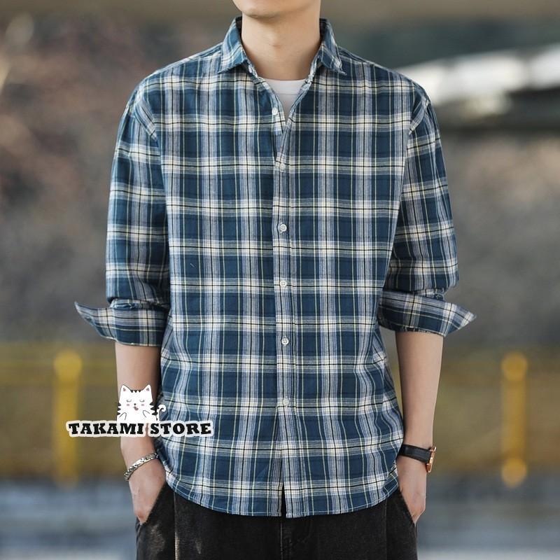シャツ チェックシャツ メンズ 大きいサイズ ネルシャツ カジュアル ギンガムチェック アメカジ キレイ..