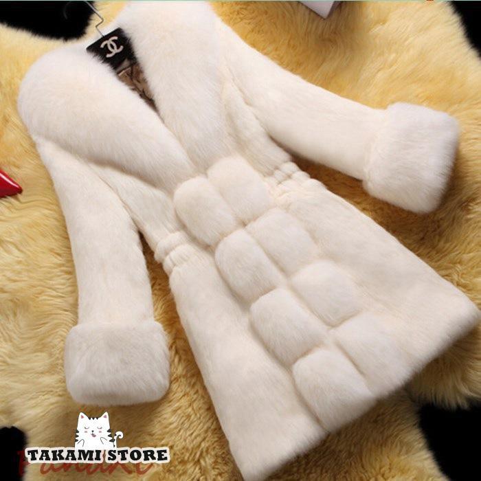 ボリュームファーコート レディース アウター ファーコート ボリューム フェイクファー ボアコート ブ..